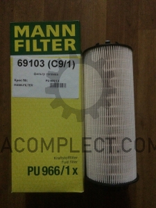 Фильтр топливный MANN-FILTER PU 966/1 X