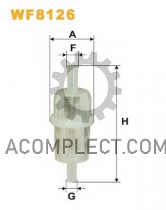 Фильтр топливный Wix Filters WF8126WIX