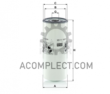 Фильтр топливный Volvo MANN-FILTER WDK11102/24