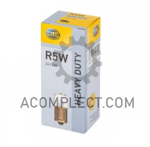 Лампа 24V-R5W Hella 8GA 002 071-241