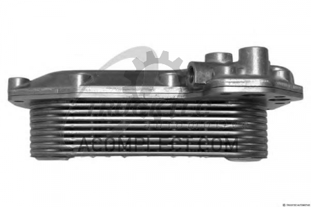 Радиатор маслянный (теплообменник) OM906 + (б/у) Mercedes-Benz 9061801465